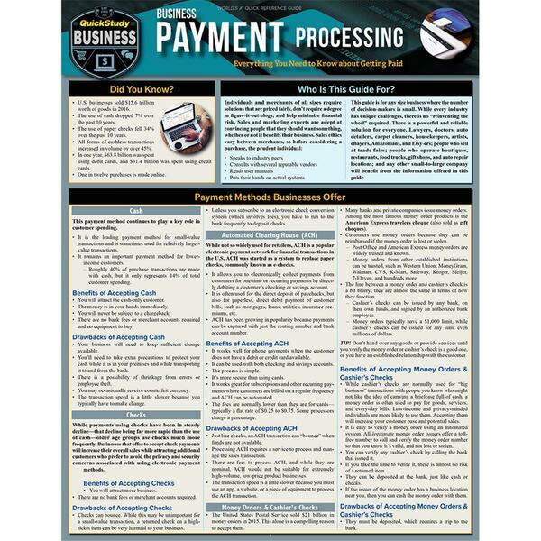 Barcharts Publishing Business Payment Processing 9781423234800